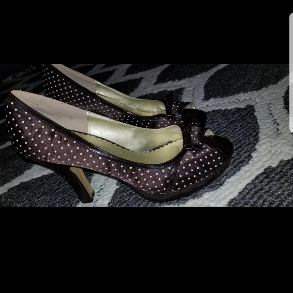 Vintage Peak-a-boo High Heels